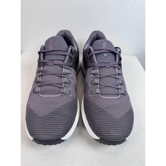Under Armour HOVR Rise Shoes Womens 10 Mens 8.5-9 Gray Purple 3022208-103